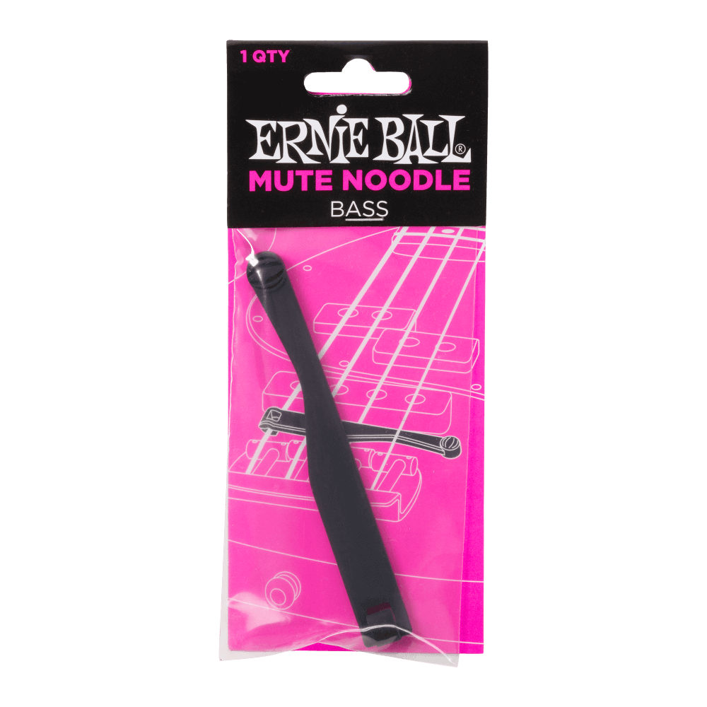 ERNIE BALL 9637 MUTE NOODLE BS P09637 MUTE NOODLE for Bass ベース用ブリッジフォームミュート パッケージ表画像