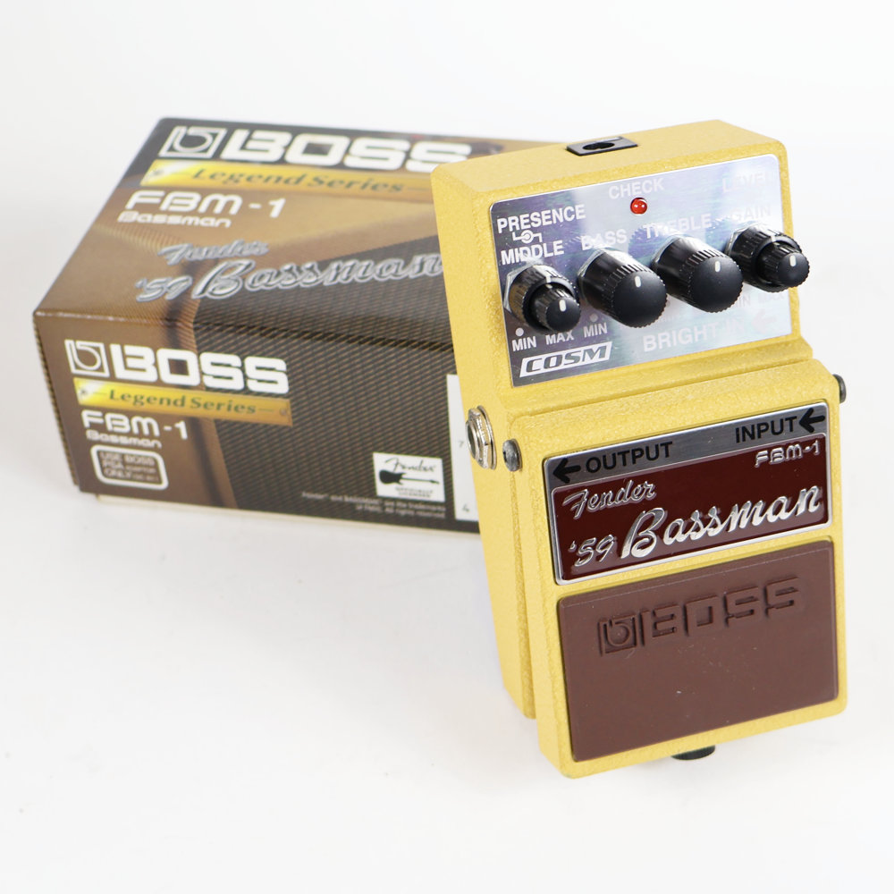 【中古】 エフェクター BOSS FBM-1 Fender 59 Bassman ギターエフェクター 59ベースマン