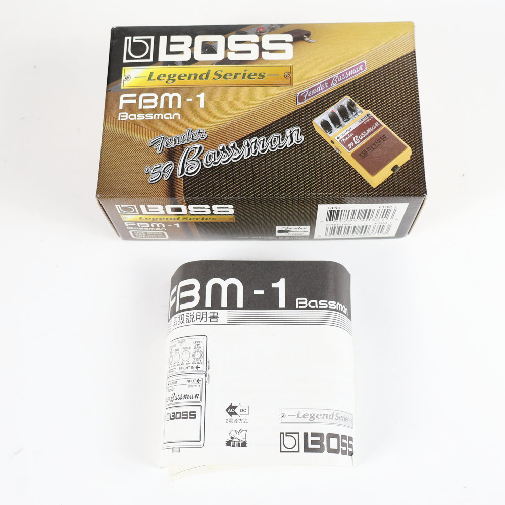 【中古】 エフェクター BOSS FBM-1 Fender 59 Bassman ギターエフェクター 59ベースマン 付属品