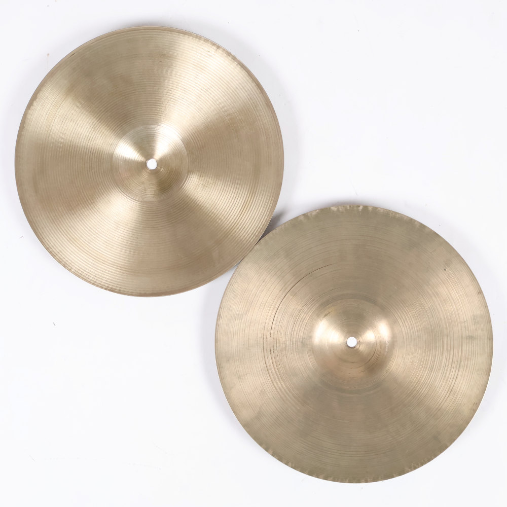 【中古】 ハイハットシンバル ジルジャン ZILDJIAN A Zildjian HI HAT 14インチ 2枚セット 本体画像 裏