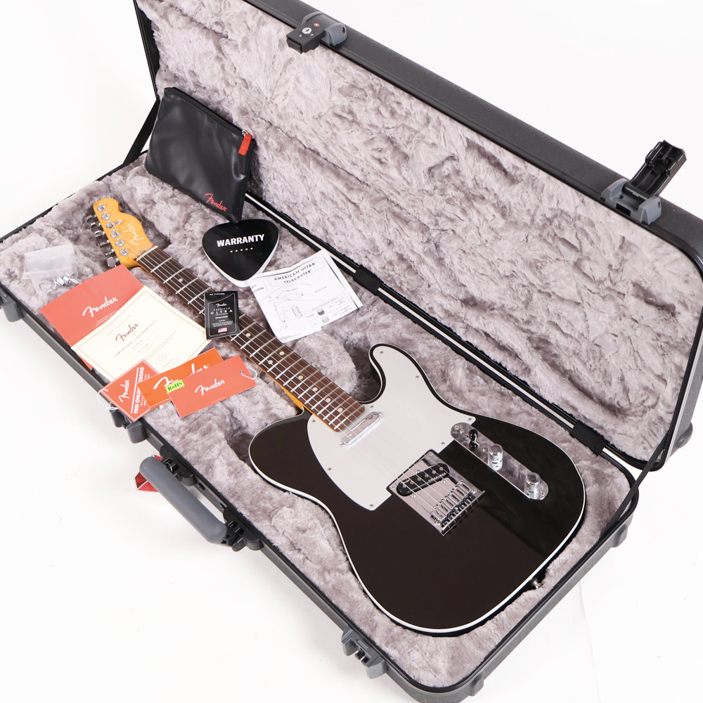 【中古】 エレキギター Fender American Ultra Telecaster Rosewood Fingerboard Texas Tea 2021年製 フェンダー アメリカンウルトラテレキャスター ケース