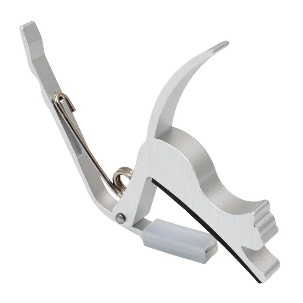 KIKUTANI キクタニ GC-NEKO HSIL ねこカポタスト 猫カポ ギターカポ ヘアラインシルバー