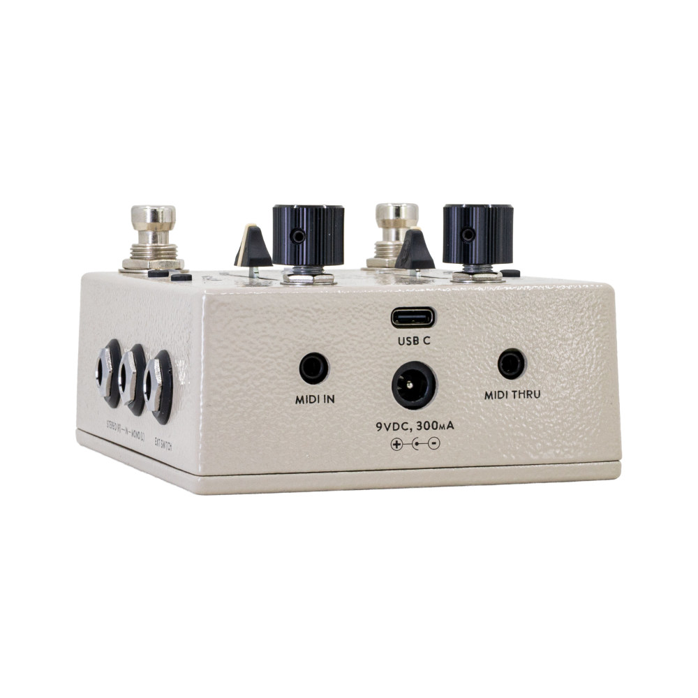 WALRUS AUDIO ウォルラスオーディオ WAL-XPL #C Xero Polylooper Cream デュアルチャンネル ルーパー エフェクター リア画像