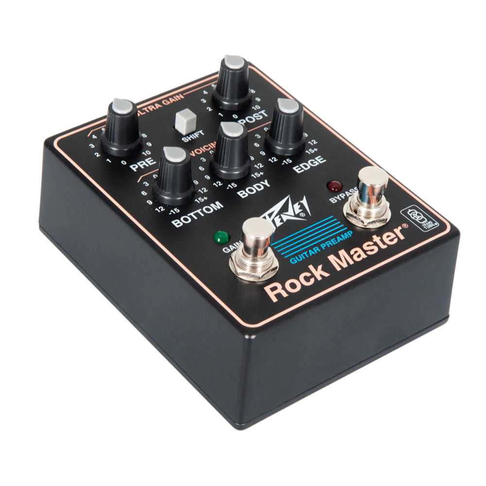 Peavey ピーヴィー Rock Master Preamp Pedal プリアンプ ギターエフェクター 左サイド