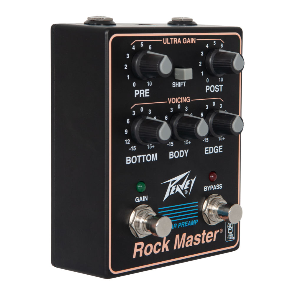 Peavey ピーヴィー Rock Master Preamp Pedal プリアンプ ギターエフェクター 左サイド