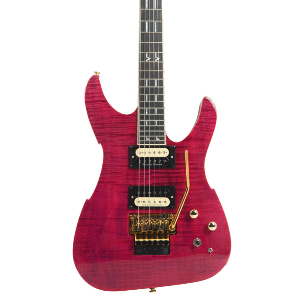 PEAVEY ピーヴィー Adrian Vandenberg Signature Guitar Purple Flame Maple エレキギター トップ