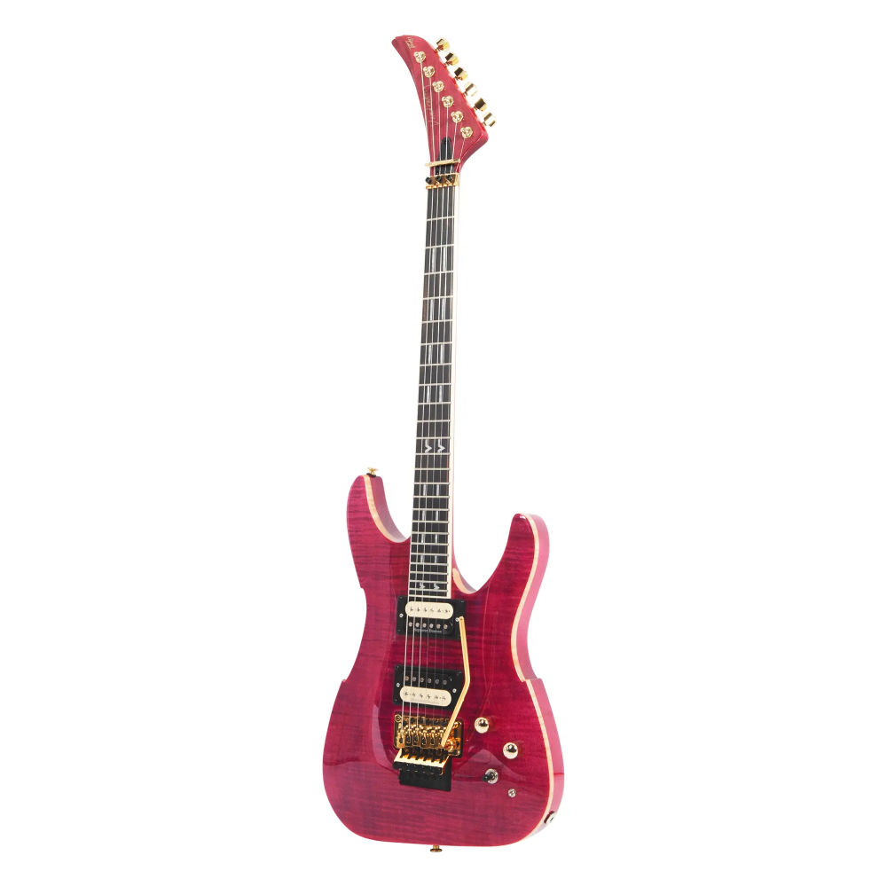 PEAVEY ピーヴィー Adrian Vandenberg Signature Guitar Purple Flame Maple エレキギター 右サイド