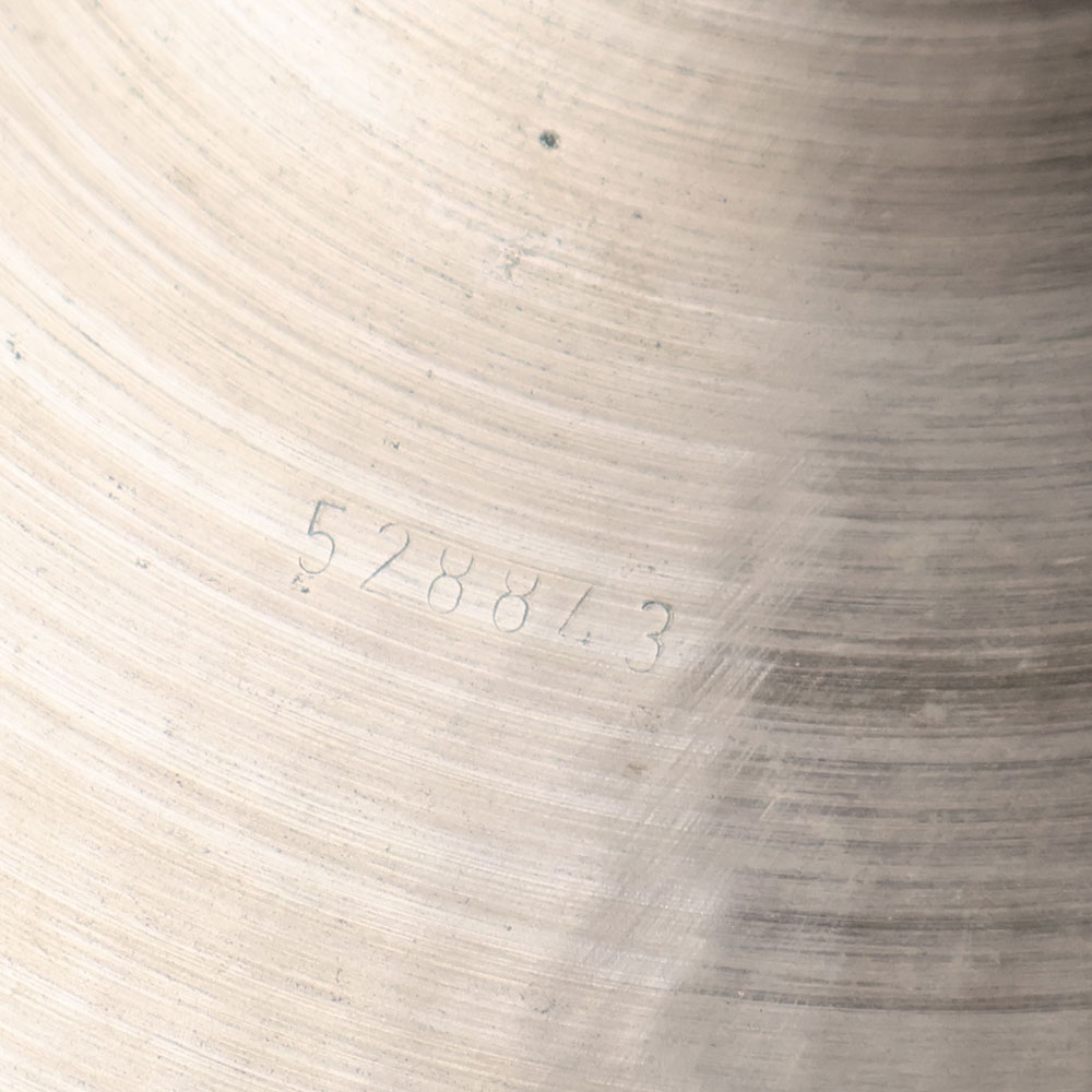 【中古】 ライドシンバル パイステ PAISTE Formula 602 MEDIUM RIDE 18インチ 1970s ビンテージシンバル シリアル