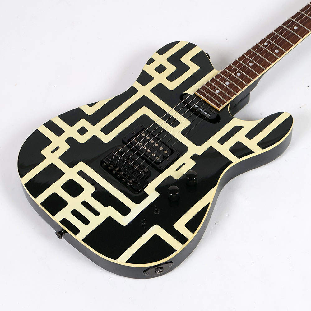 【中古】 エレキギター FERNANDES TE-120S HT フェルナンデス TOMOYASU HOTEI 布袋寅泰氏モデル サスティナー搭載 ボディ