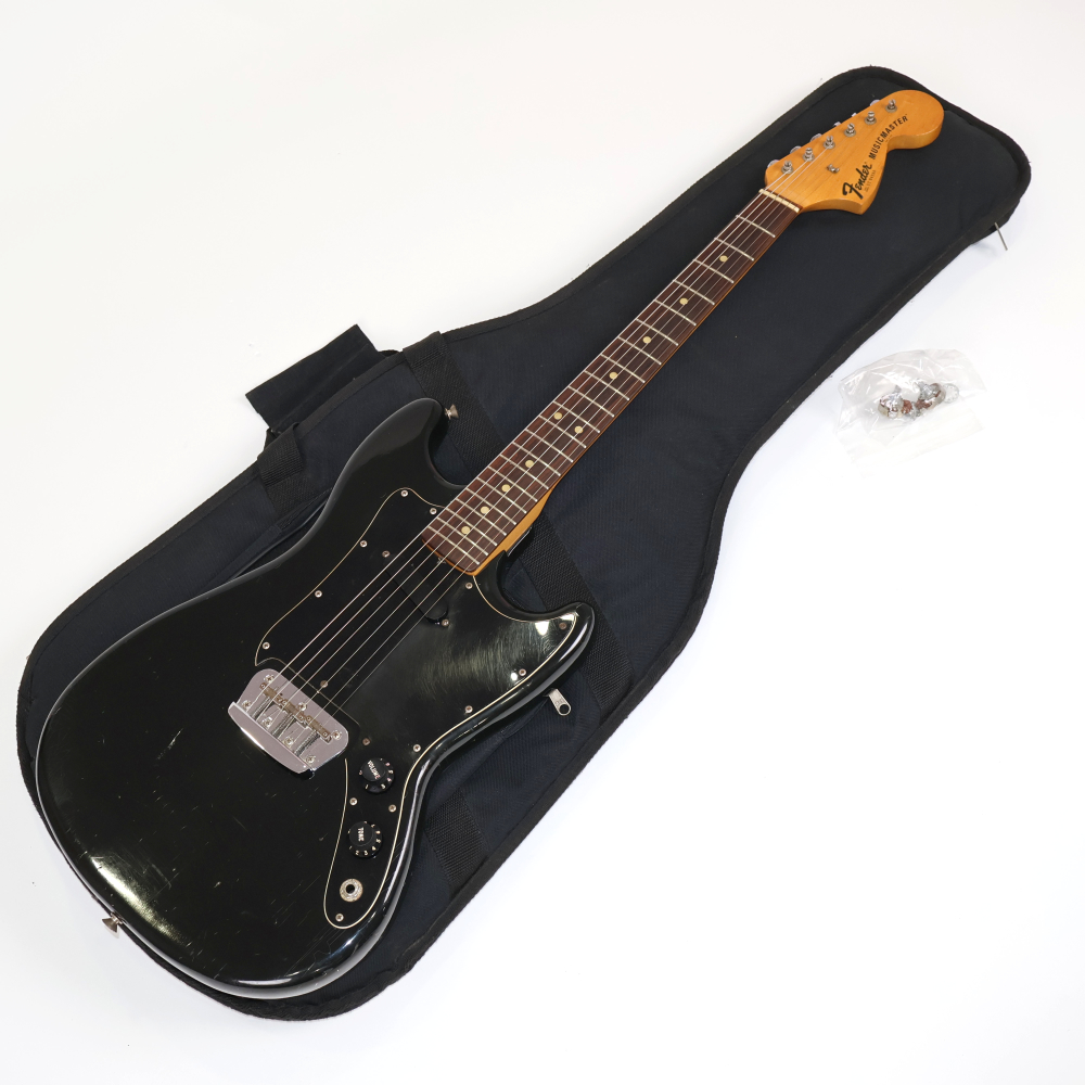 【中古】フェンダー ミュージックマスター Fender Musicmaster Black 1977年製 ヴィンテージ エレキギター