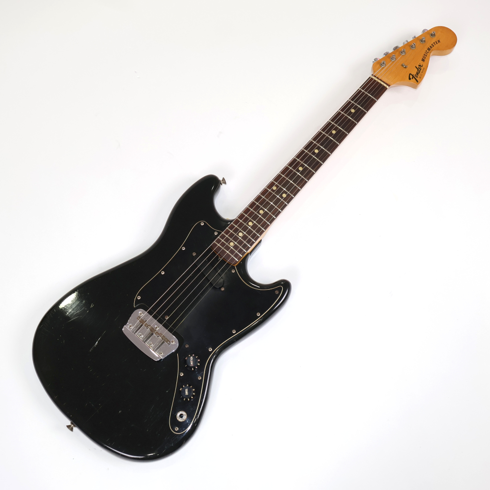 【中古】フェンダー ミュージックマスター Fender Musicmaster Black 1977年製 ヴィンテージ エレキギター 詳細画像