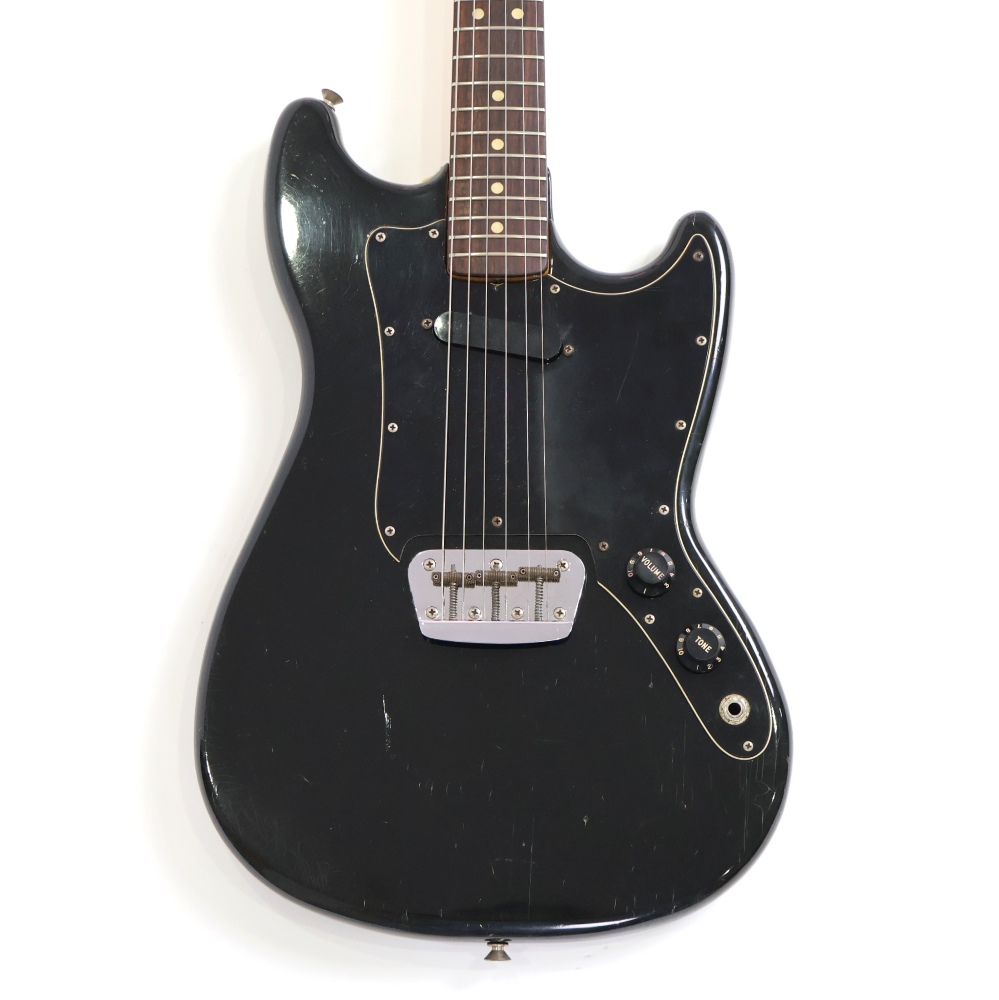 【中古】フェンダー ミュージックマスター Fender Musicmaster Black 1977年製 ヴィンテージ エレキギター 詳細画像
