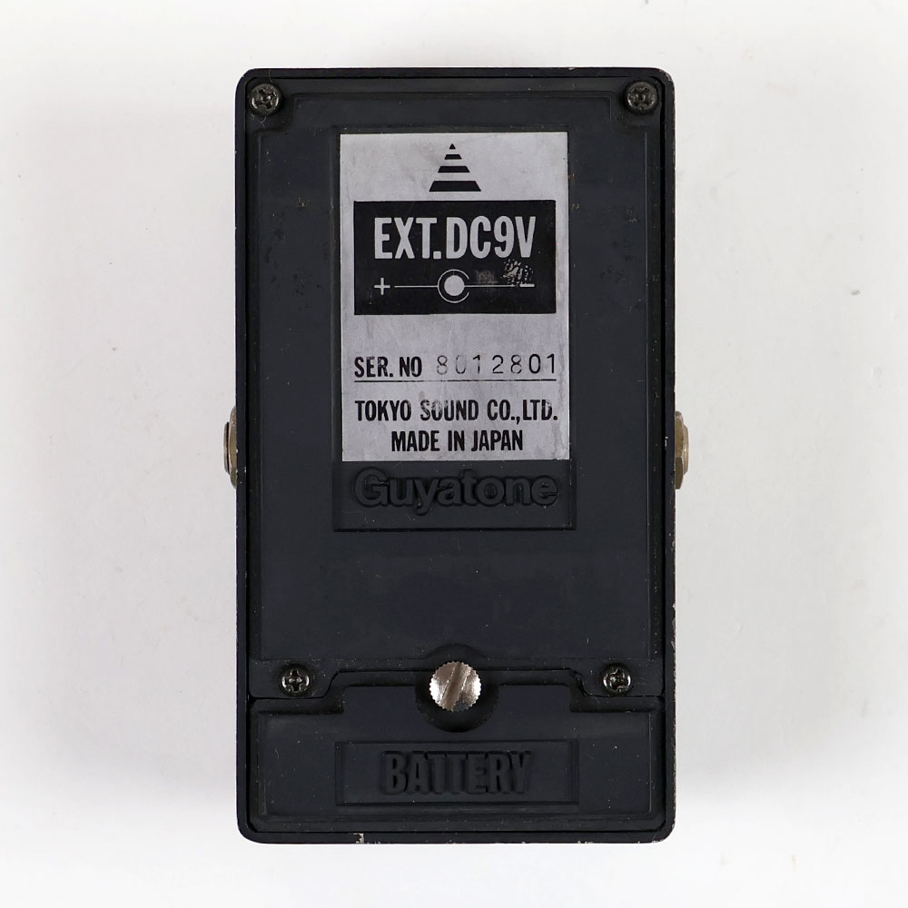 【中古】 Guyatone グヤトーン PS-003 COMPRESSOR BOX コンプレッサー エフェクター 裏面