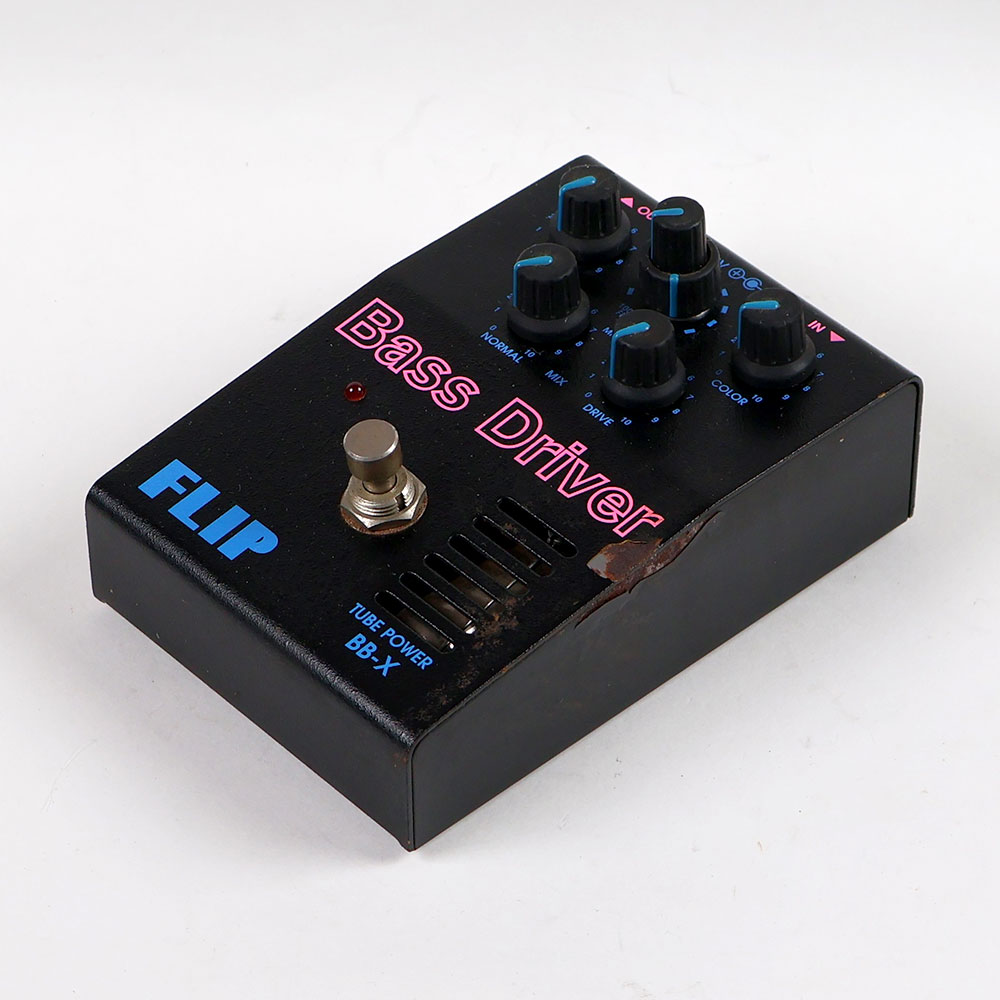 【中古】 ベースオーバードライブ Guyatone FLIP BB-X TUBE POWER 全体