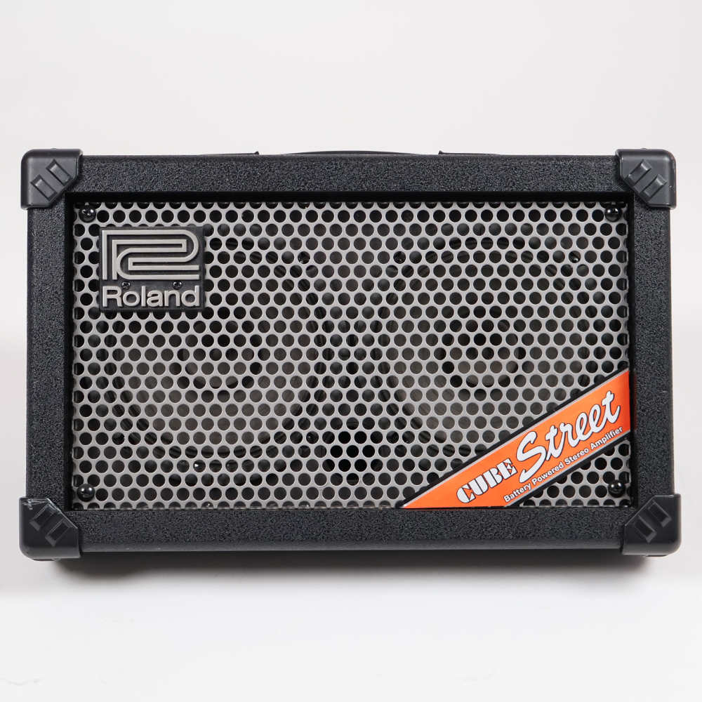 【中古】 ギターアンプ ローランド ROLAND CUBE Street BK 乾電池駆動パフォーマンス用ステレオアンプ ギターアンプ 本体画像