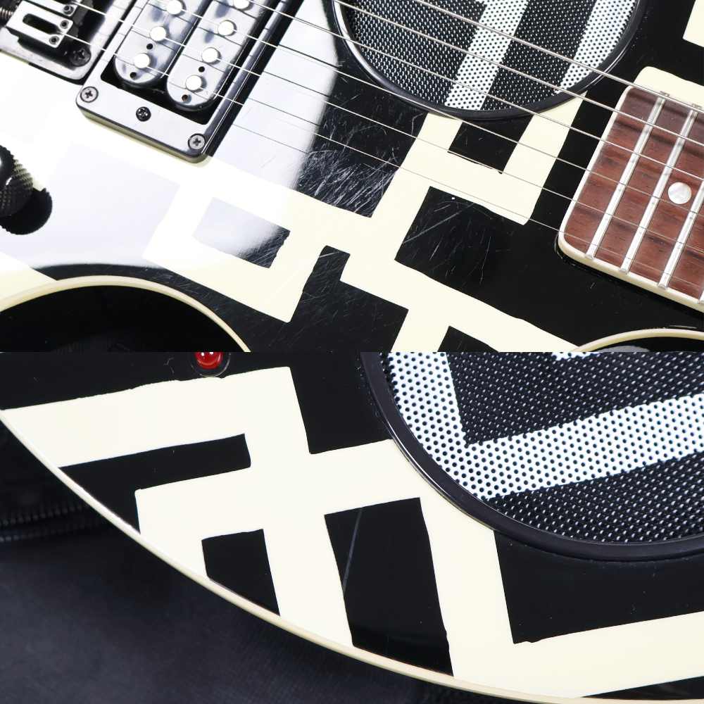 【中古】FERNANDES フェルナンデス ZO-3 HT BLK HOTEI 布袋寅泰コラボモデル 2009年製 ぞーさん アンプ内蔵エレキギター 傷