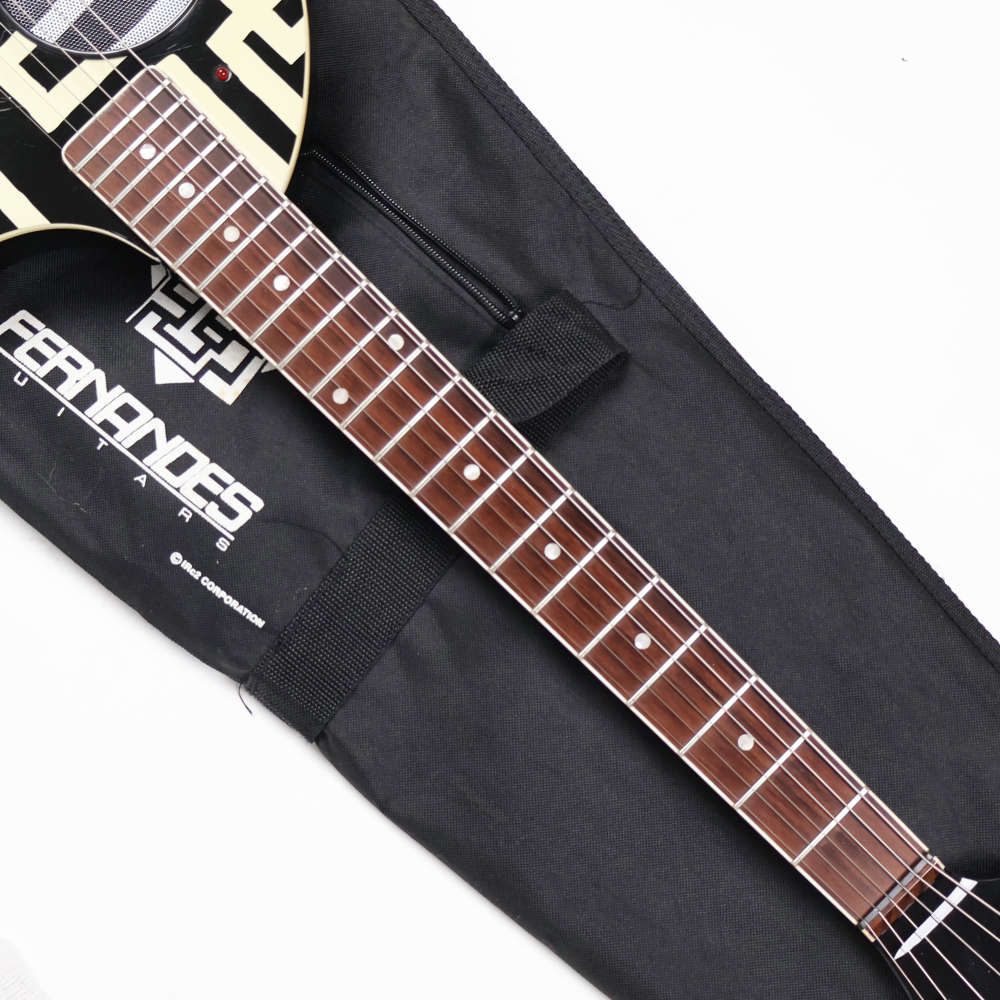 【中古】FERNANDES フェルナンデス ZO-3 HT BLK HOTEI 布袋寅泰コラボモデル 2009年製 ぞーさん アンプ内蔵エレキギター ネック
