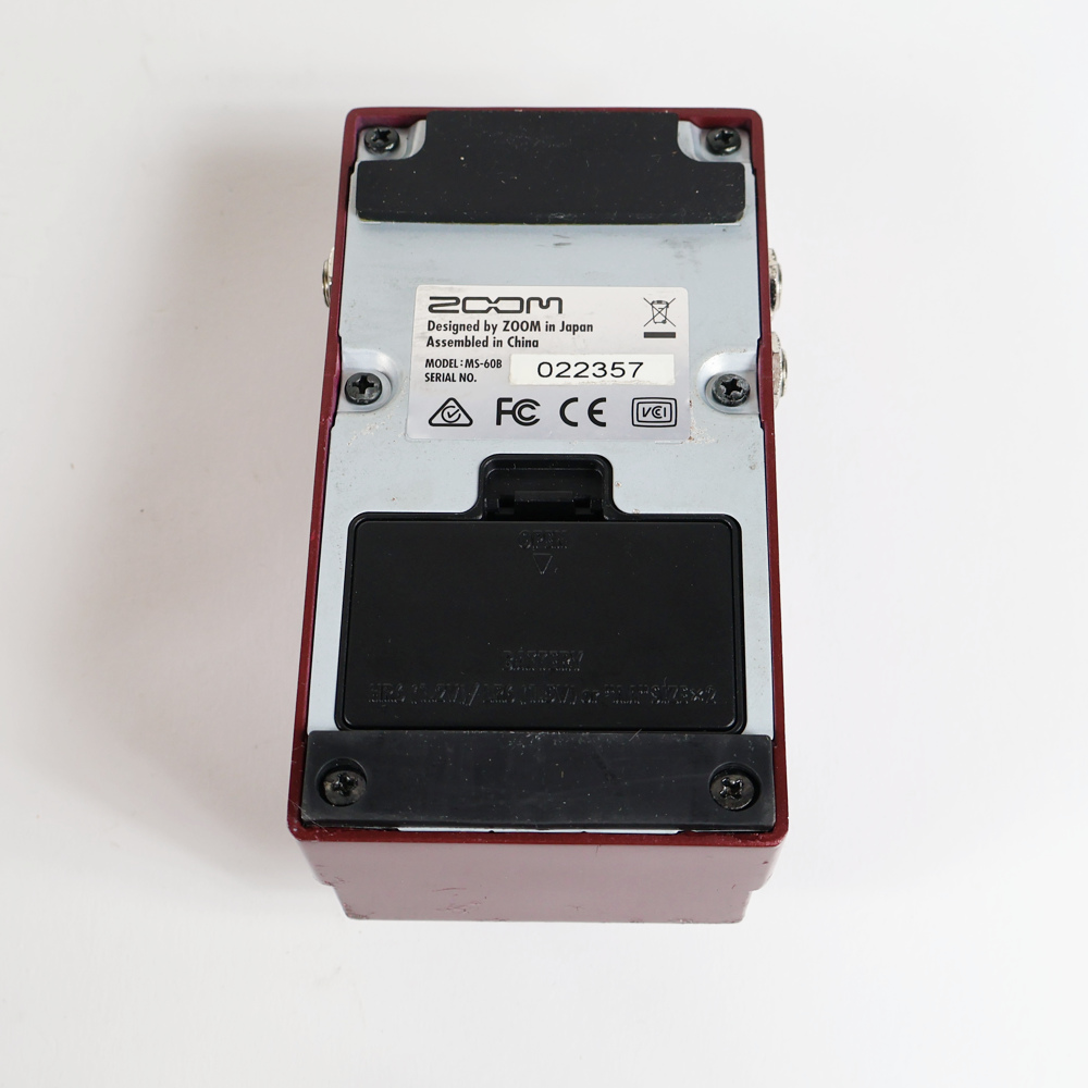 中古】 ベース用 マルチエフェクター ZOOM MultiStomp MS-60B ズーム