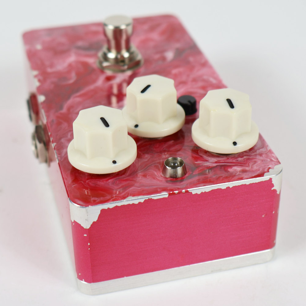 【中古】 Leqtique レクティーク Redemptionist オーバードライブ エフェクター 本体画像 斜め 
