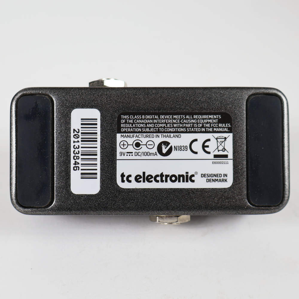 【中古】 ルーパー エフェクター tc electronic Ditto Looper ルーパー 本体画像 裏 