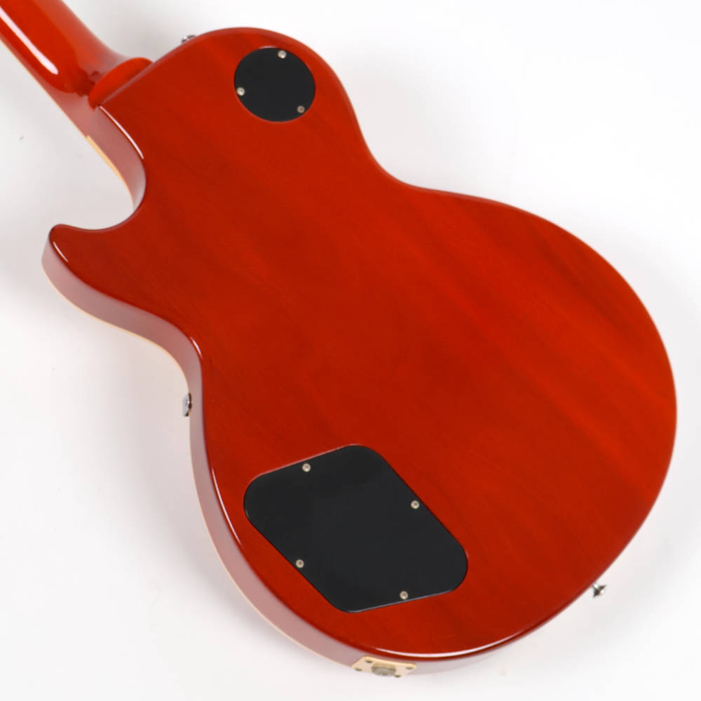 【中古】 エレキギター Gibson Custom Shop Les Paul Standard F Figured Trans Orange 2012年製 ギブソン レスポールスタンダード トランスオレンジ ボディバック