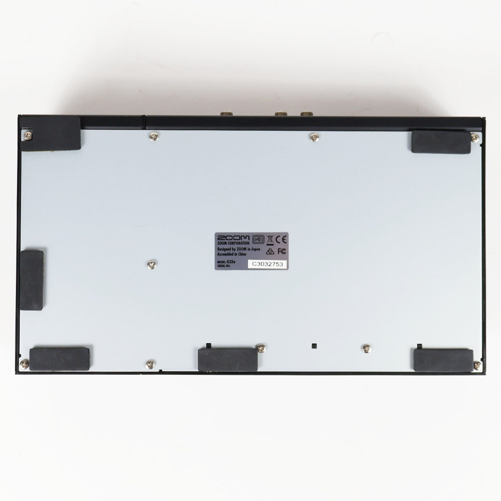 【中古】 マルチエフェクター ズーム ZOOM G3Xn エクスプレッションペダル付き 本体画像 裏