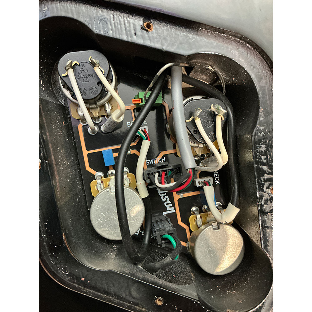 【中古】 エレキギター Gibson Les Paul Studio Vintage Sunburst 2016年製 ギブソン レスポールスタジオ 配線