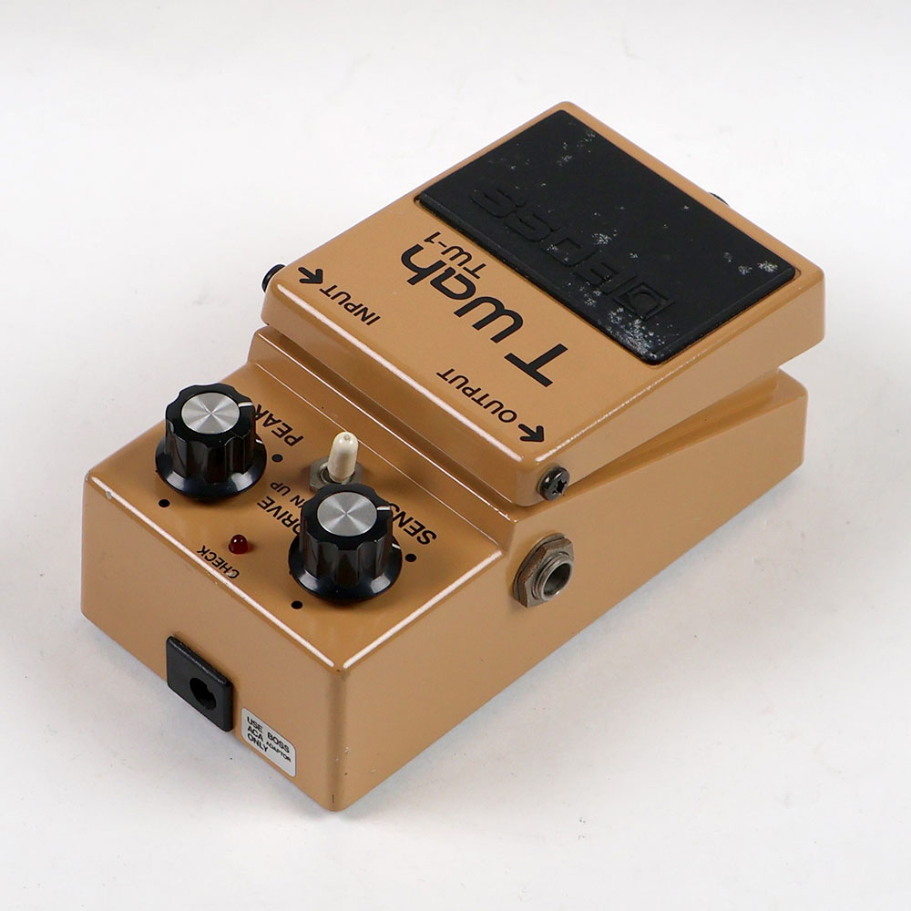 【中古】 オートワウ エフェクター BOSS TW-1 T Wah Made in Japan ギターエフェクター 全体