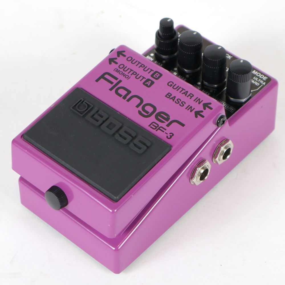 【中古】 フランジャー エフェクター BOSS BF-3 Flanger ギターエフェクター 右サイド