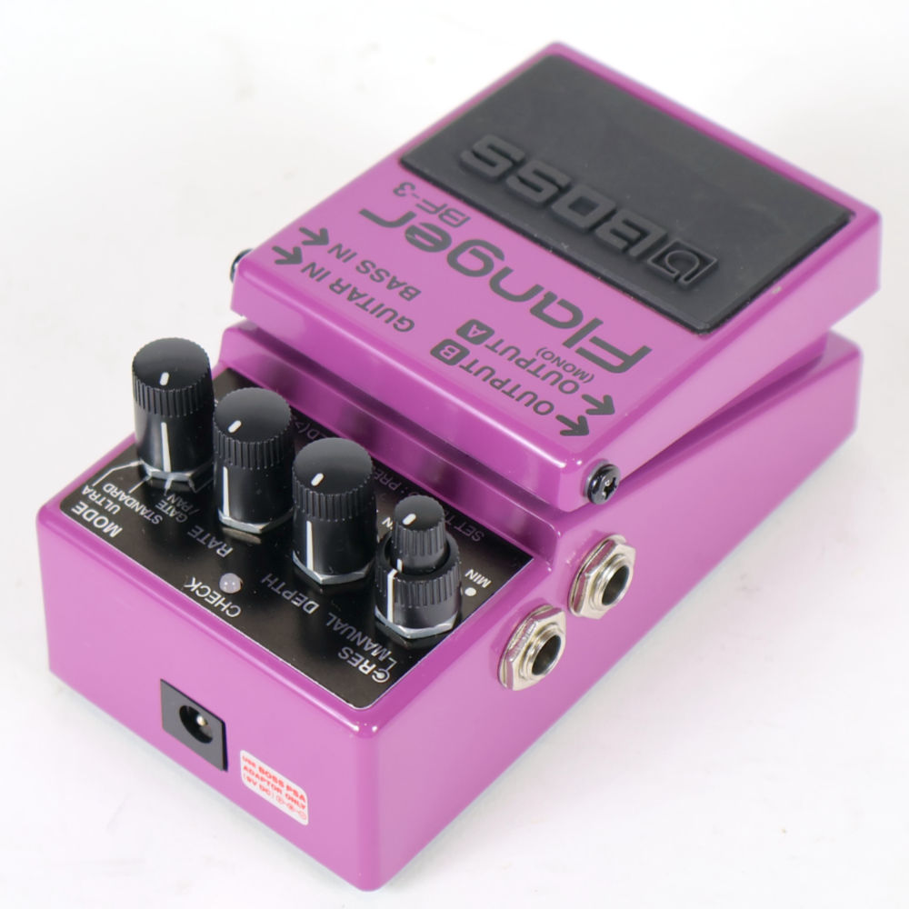【中古】 フランジャー エフェクター BOSS BF-3 Flanger ギターエフェクター 左サイド