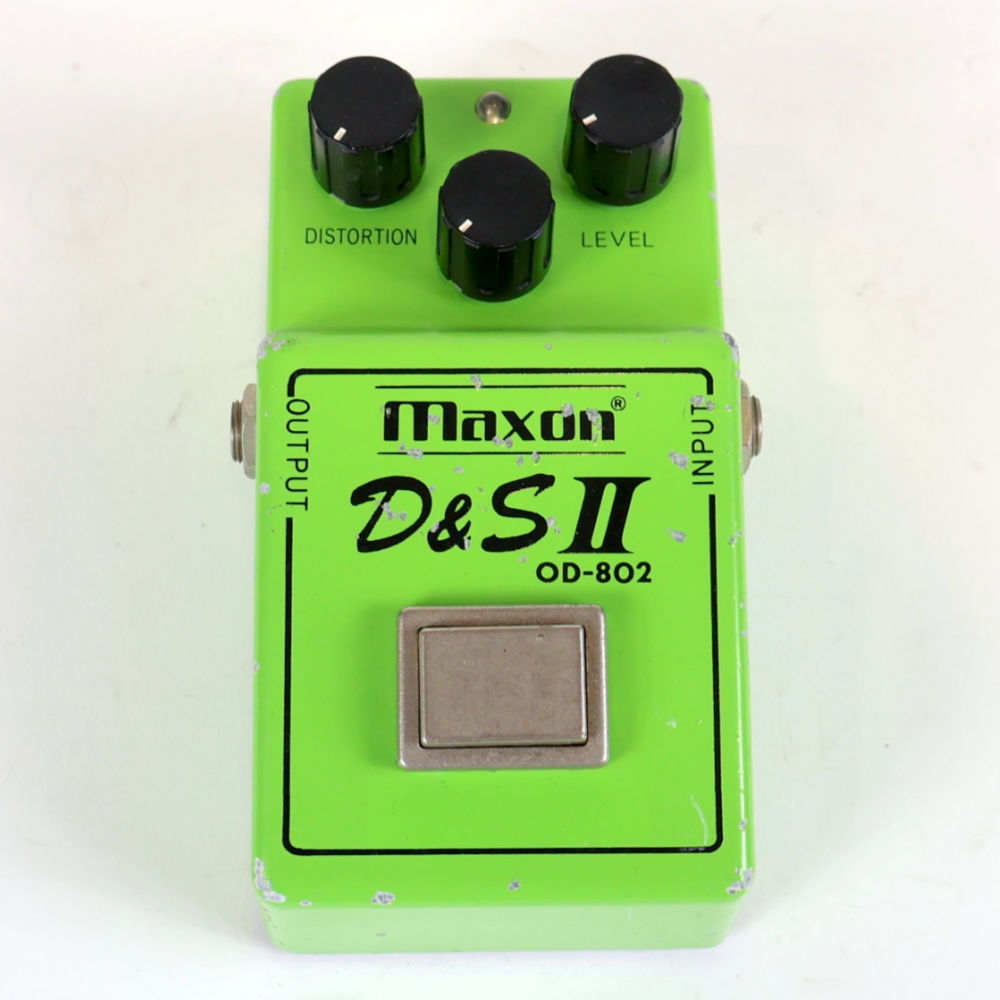 【中古】オーバードライブ エフェクター MAXON D&S II OD-802 ギターエフェクター