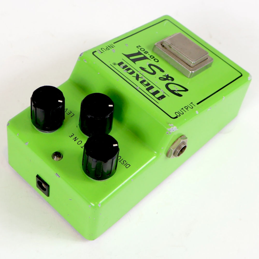 【中古】オーバードライブ エフェクター MAXON D&S II OD-802 ギターエフェクター 左サイド