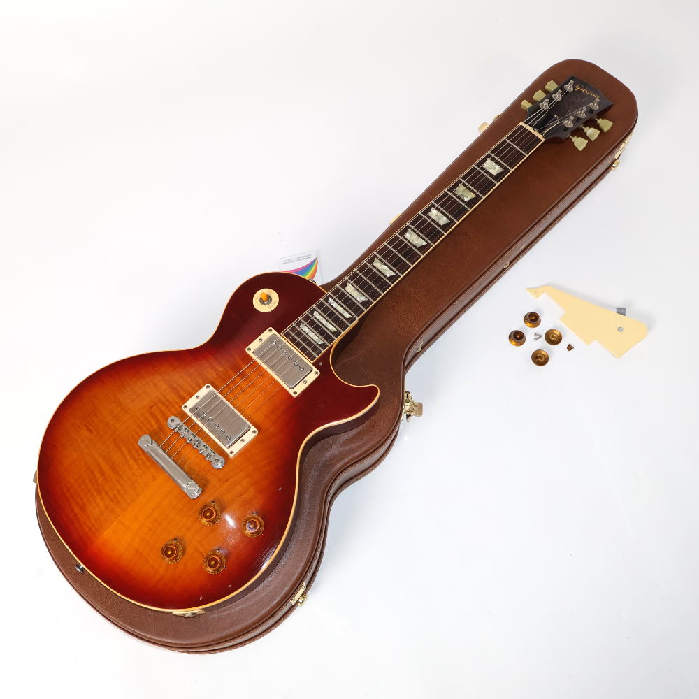 【中古】 エレキギター Gibson Les Paul Re-issue Cherry Sunburst 1989年製 Pre-Historic 基盤ピックアップ搭載 Re-issue of the 1959 model ’59 Reissue ギブソン 59リイシュー プレヒストリック
