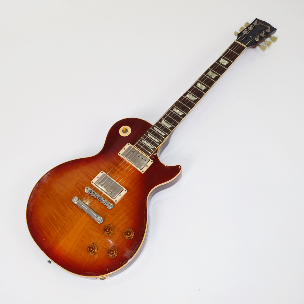 【中古】 エレキギター Gibson Les Paul Re-issue Cherry Sunburst 1989年製 Pre-Historic 基盤ピックアップ搭載 Re-issue of the 1959 model ’59 Reissue ギブソン 59リイシュー プレヒストリック 詳細画像