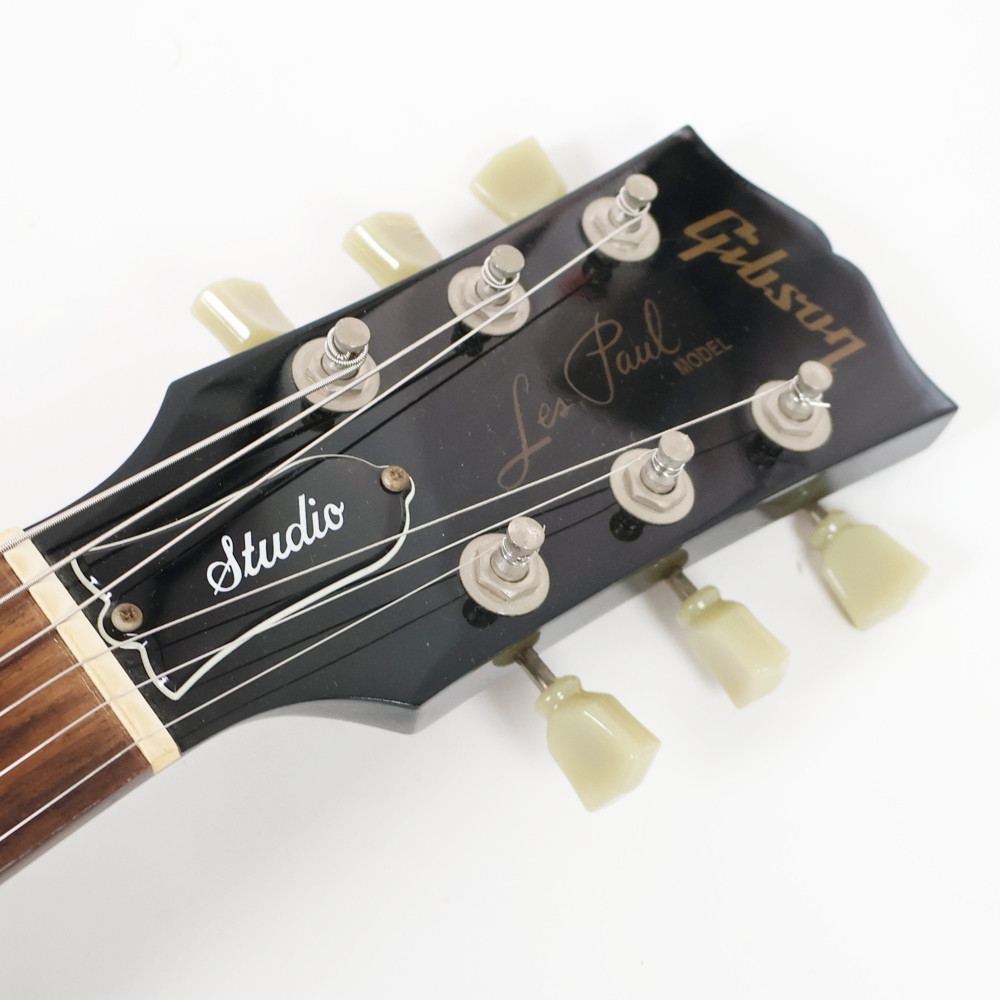 【中古】 エレキギター Gibson Les Paul Studio FireBurst 2003年製 ギブソン レスポールスタジオ ファイアーバースト ハードケース難あり ヘッド