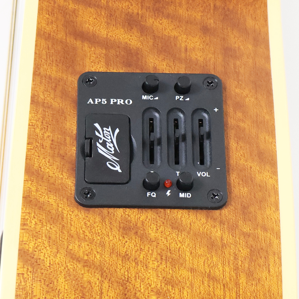 【中古】 アコースティックギター 左用 Maton Custom Shop Series TE Personal Cutaway Left Handed メイトン カスタムショップシリーズ レフティー Lefty 左利き用 T.E. Personal ラベル