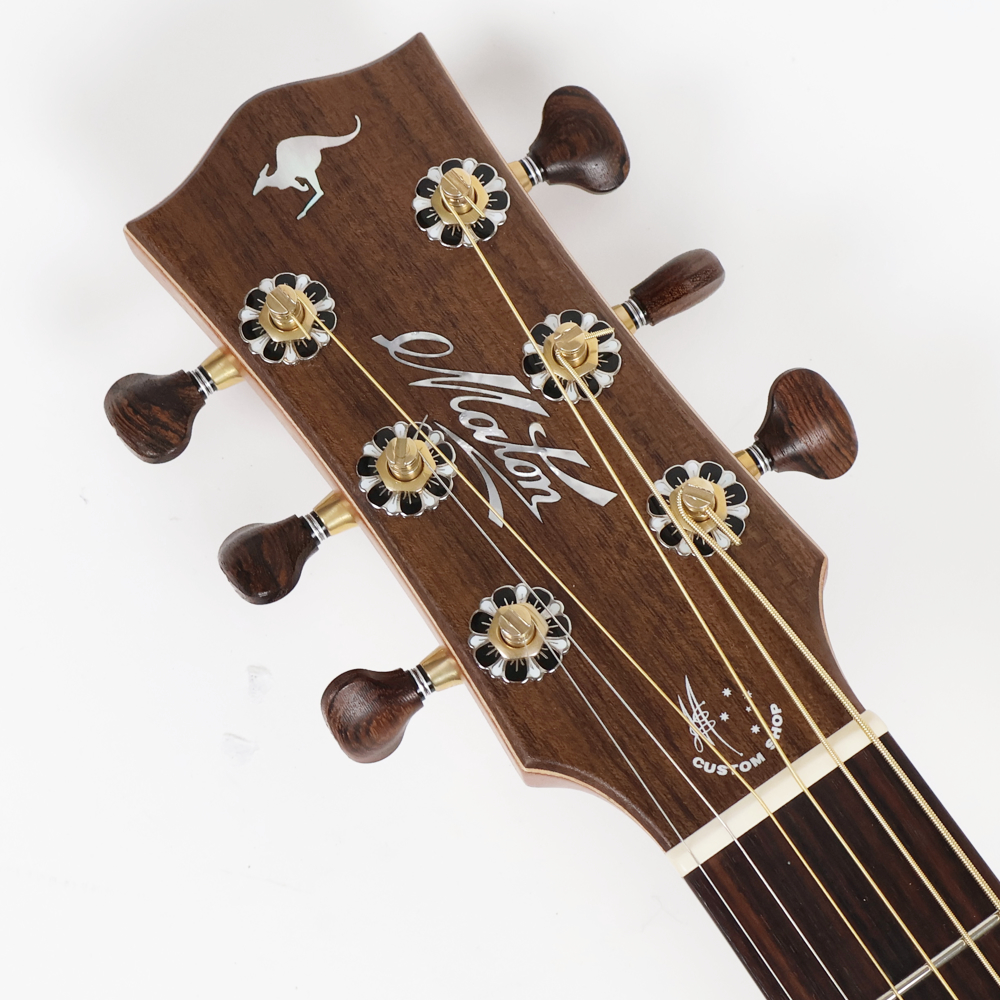 【中古】 アコースティックギター 左用 Maton Custom Shop Series TE Personal Cutaway Left Handed メイトン カスタムショップシリーズ レフティー Lefty 左利き用 T.E. Personal ヘッド