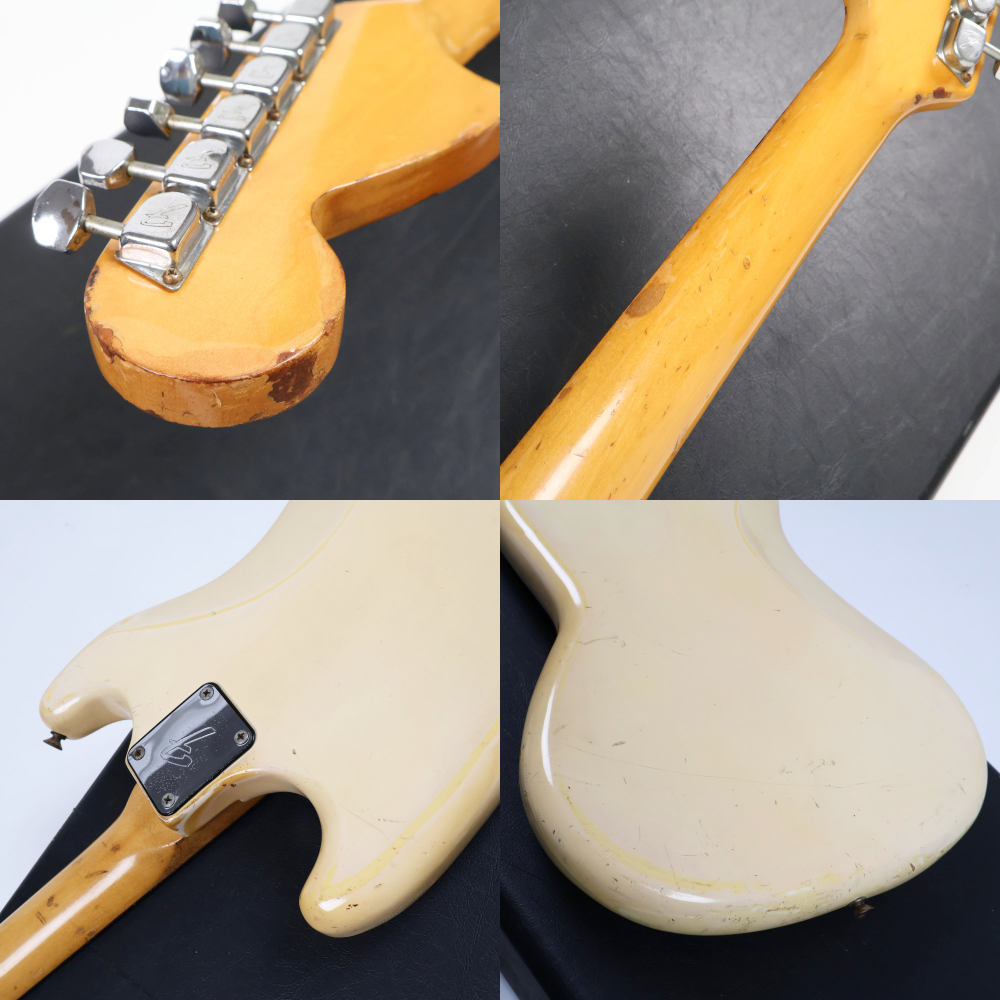 【中古】 エレキギター Fender USA Mustang WH 1977年製 フェンダー ムスタング 傷 2