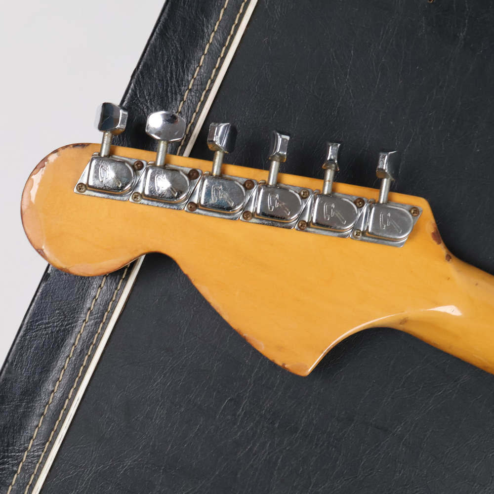 【中古】 エレキギター Fender USA Mustang WH 1977年製 フェンダー ムスタング ヘッド裏画像