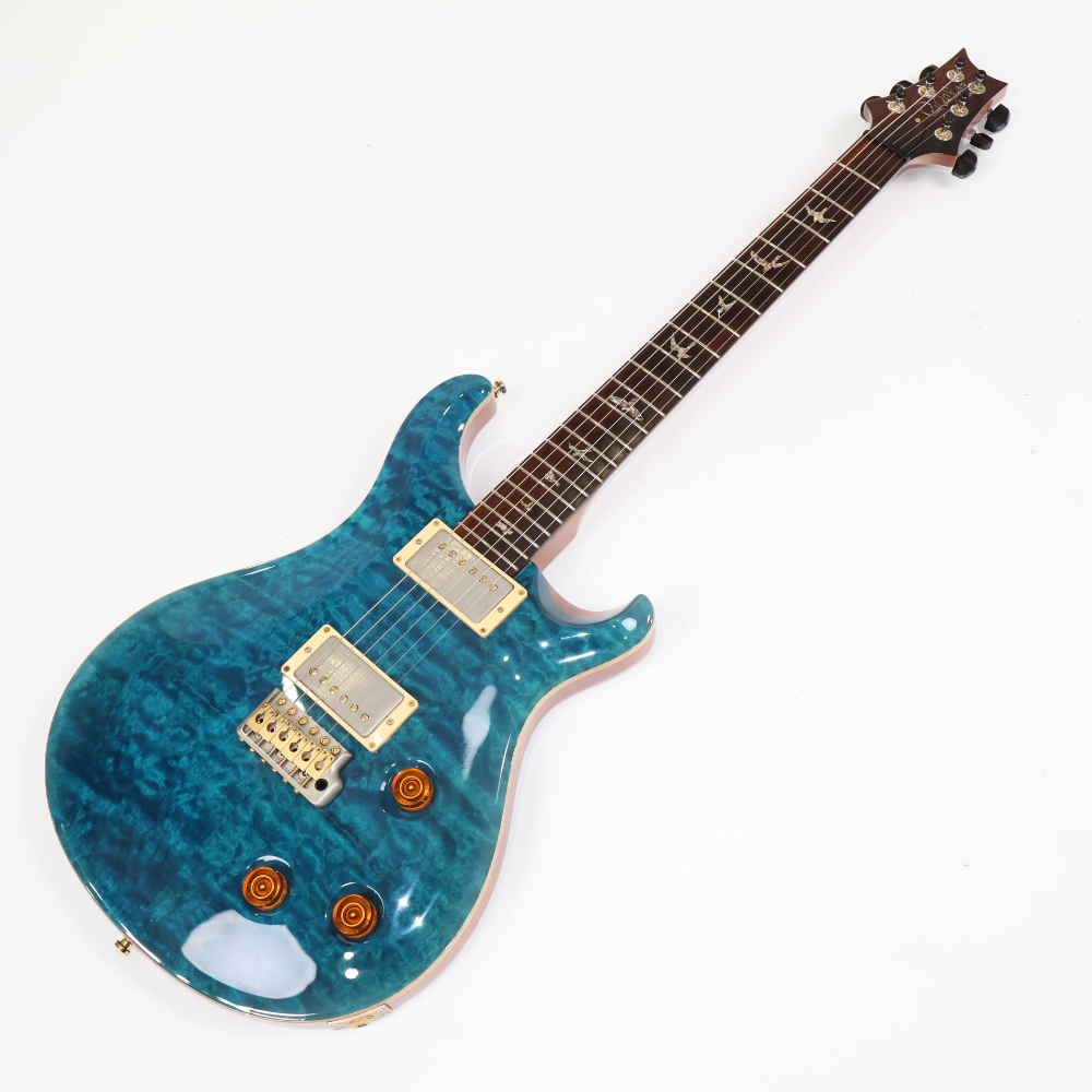 【中古】 エレキギター PRS Custom 22 Trem Blue Matteo Brazilian Limited Edition 10Top Quilt 2003年製 白濁あり Paul Reed Smith BZF ハカランダ指板 ポールリードスミス 詳細画像