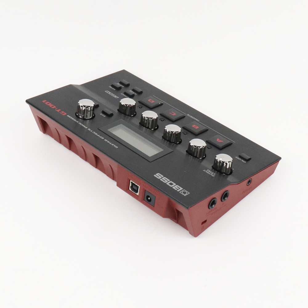 【中古】 ギター用マルチエフェクター BOSS GT-001 ボス マルチエフェクター 側面