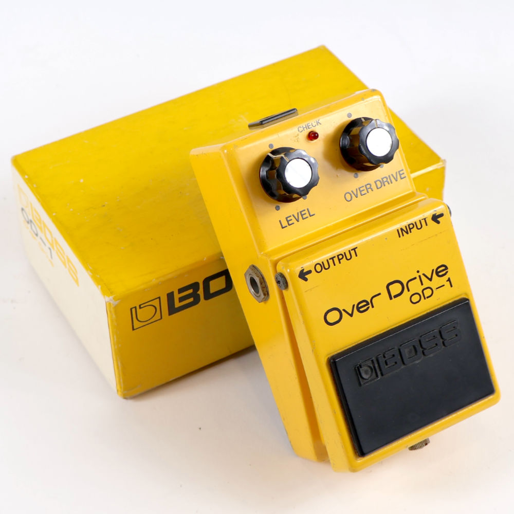 BOSS エフェクター オーバードライブ OD-1 銀ネジ 4558D 中古】 オーバードライブ エフェクター BOSS OD-1 Over Drive