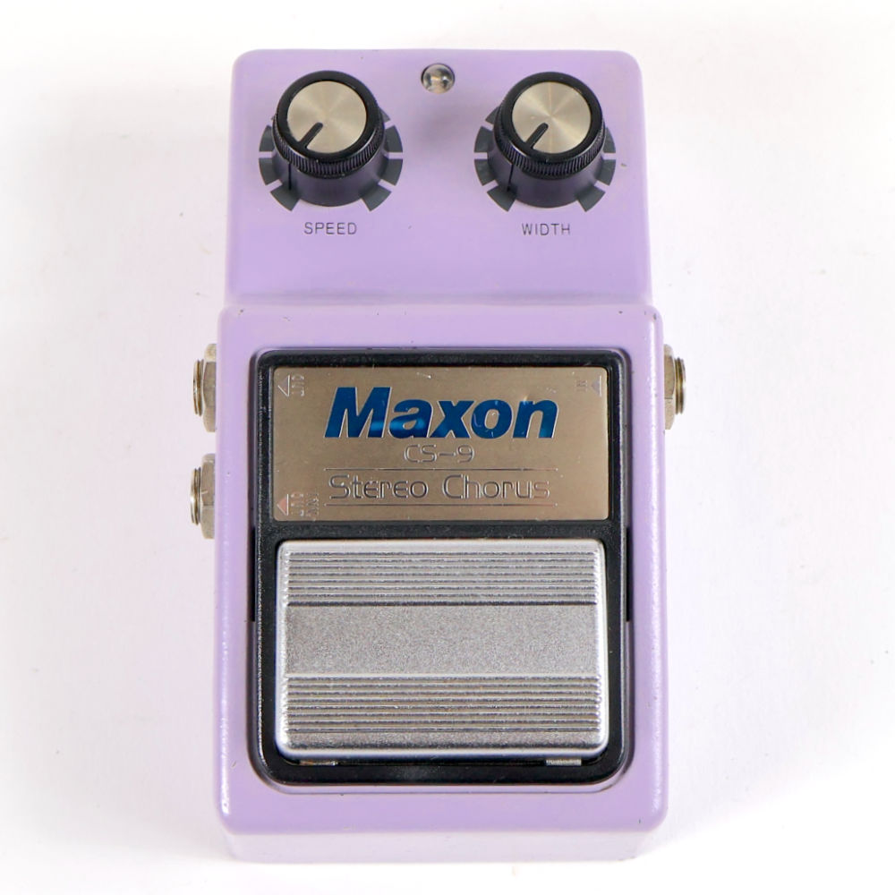 【中古】コーラス エフェクター MAXON マクソン CS-9 Stereo Chorus ギターエフェクター