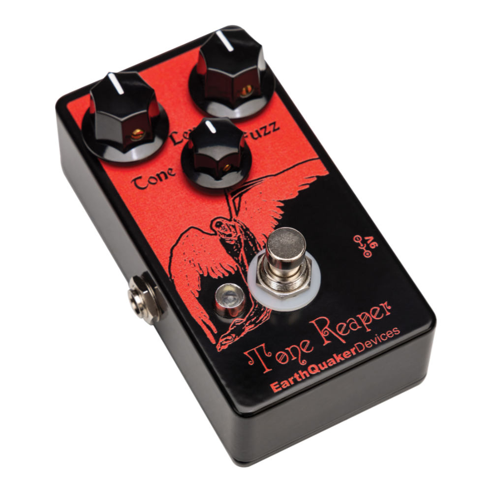 EarthQuaker Devices アースクエイカーデバイセス EQD Tone Reaper ファズ ギターエフェクター 左斜めアングル画像