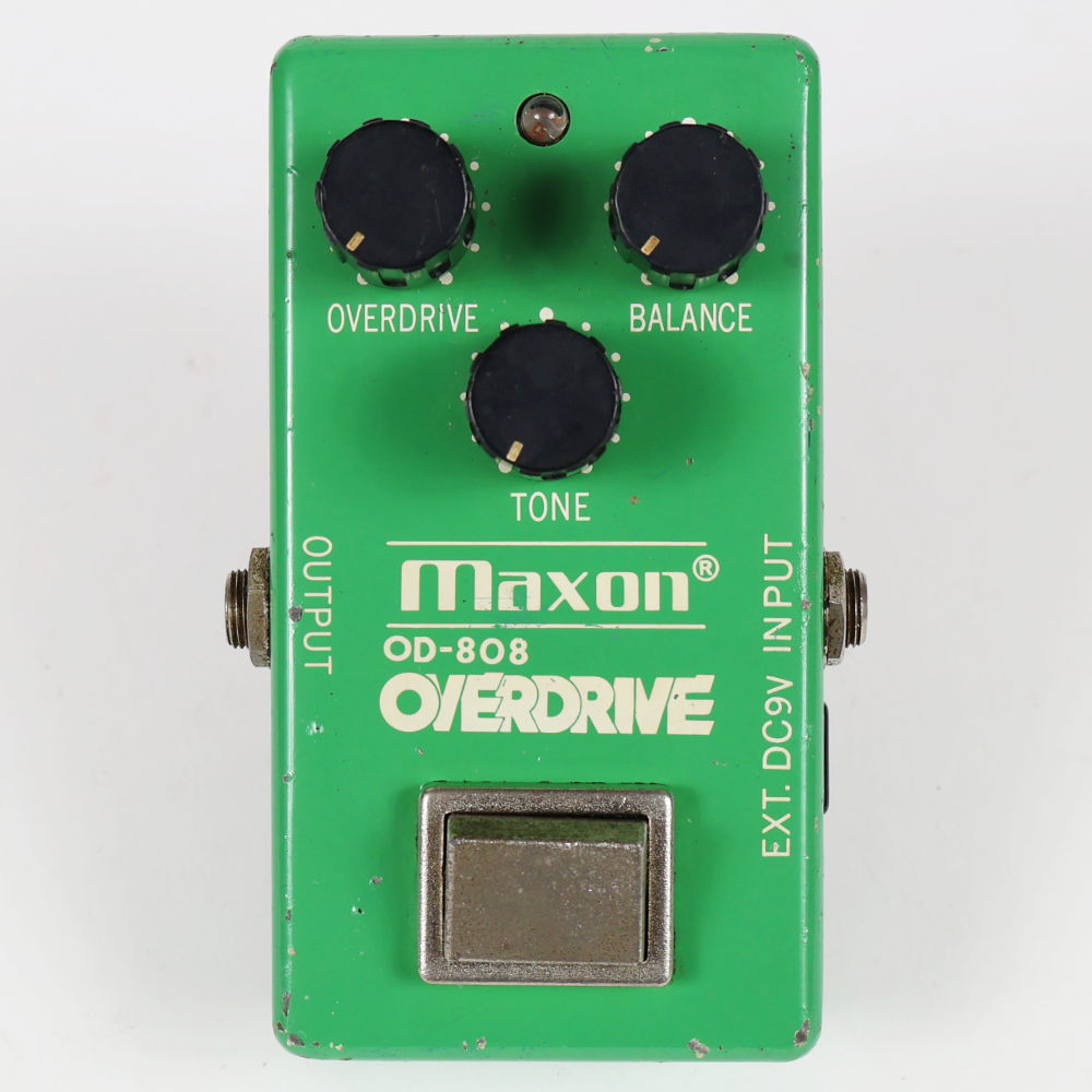 【中古】 Maxon マクソン OD-808 OVERDRIVE Small Case オーバードライブ ギターエフェクター