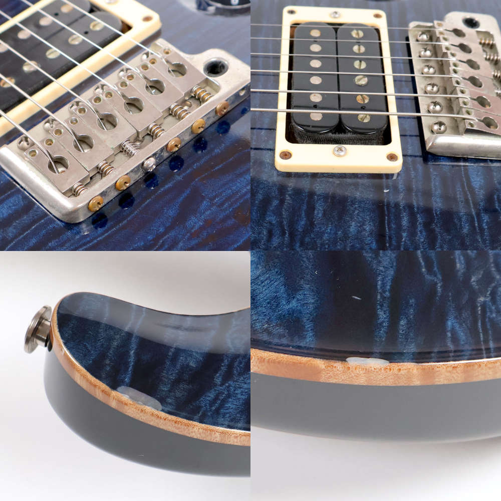 【中古】 エレキギター PRS Custom 24 10Top Whale Blue 2010年製 ロータリースイッチ Paul Reed Smith ポールリードスミス カスタム24 ホエールブルー 塗装白濁、傷