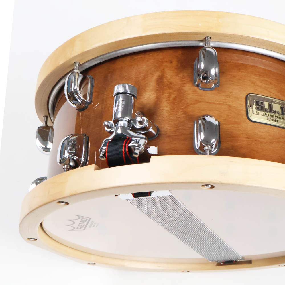 【中古】 スネアドラム タマ TAMA S.L.P. Studio Maple LMP1465F 14x6.5 スネアドラム ストレイナー 2