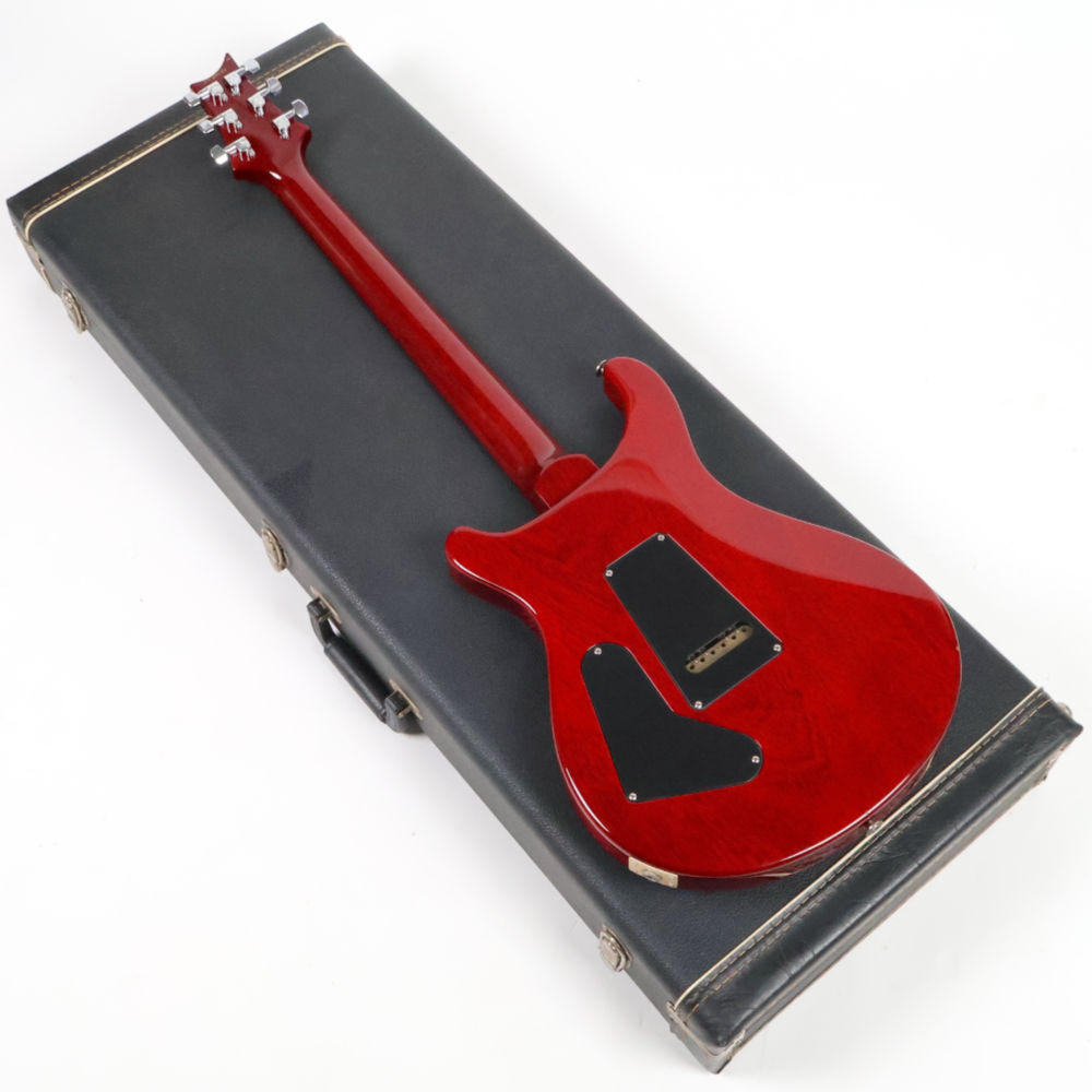 【中古】 エレキギター PRS Custom 24 10Top Scarlet Red 2009年製 3.20kg Paul Reed Smith ポールリードスミス カスタム24 スカーレットレッド ボディバック