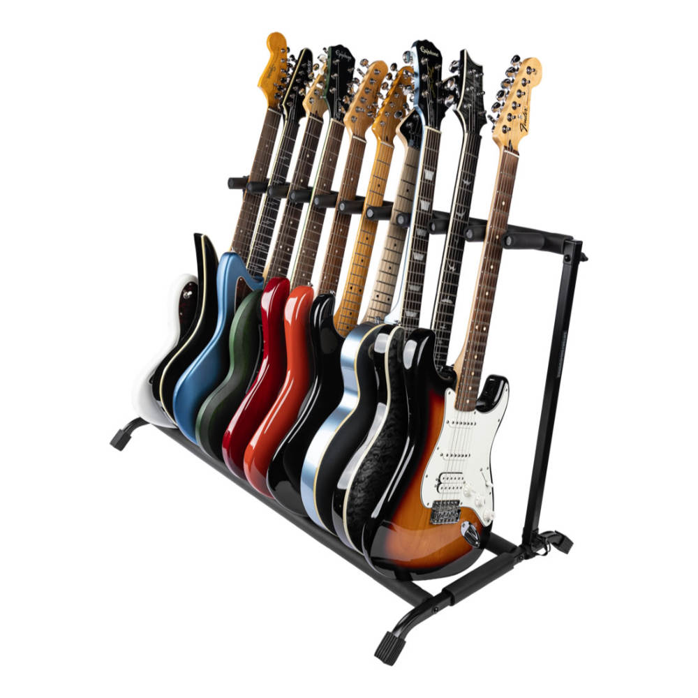 Gator Frameworks RI-GTR-RACK10 10本立てギタースタンド ゲイターフレームワークス 使用例画像