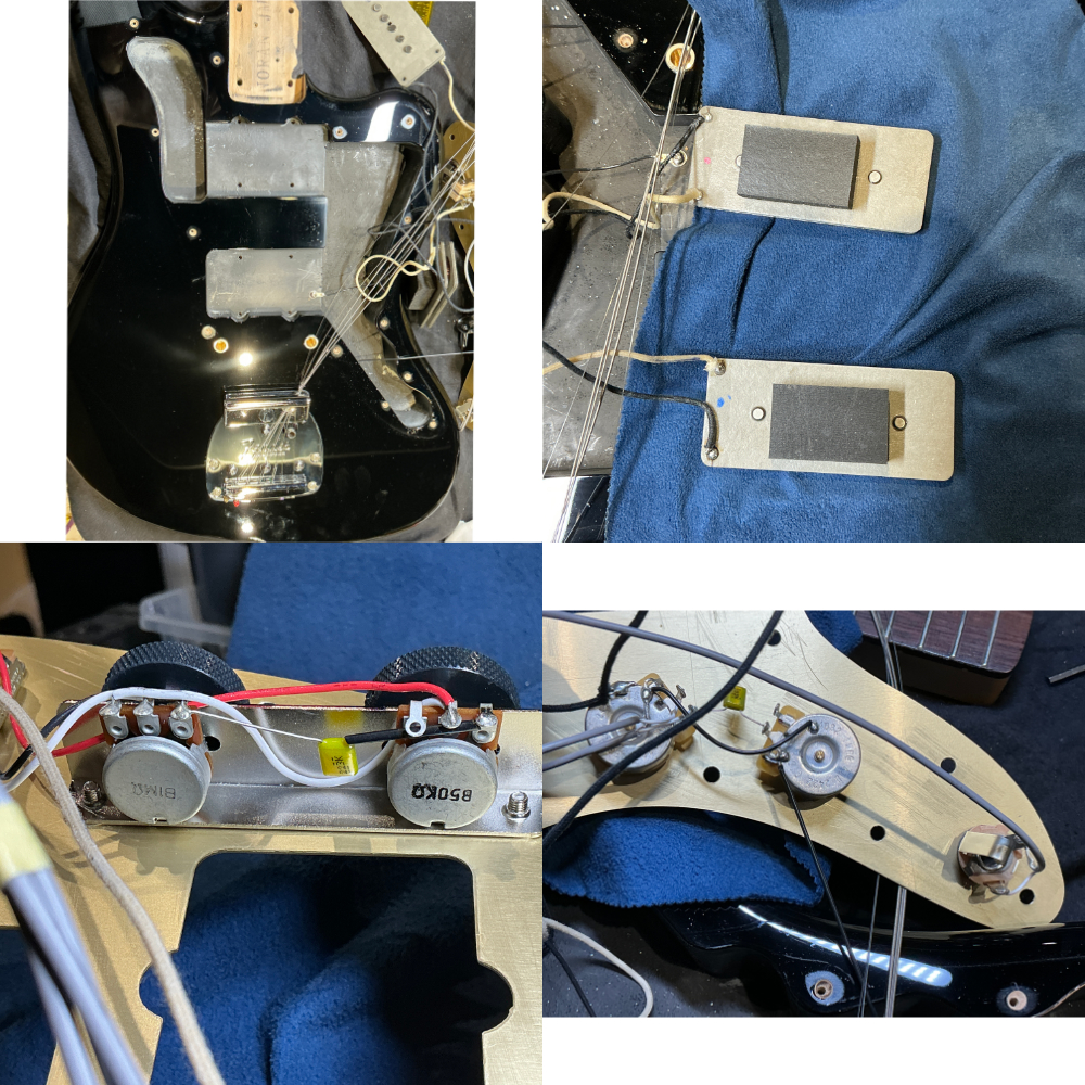 【中古】 Fender フェンダー INORAN Jazzmaster RW Black Made in Japan エレキギター 詳細画像